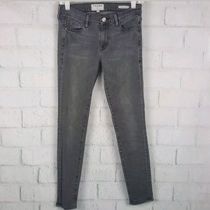 FRAME Denim Size 27 Le Skinny De Jeanne gray